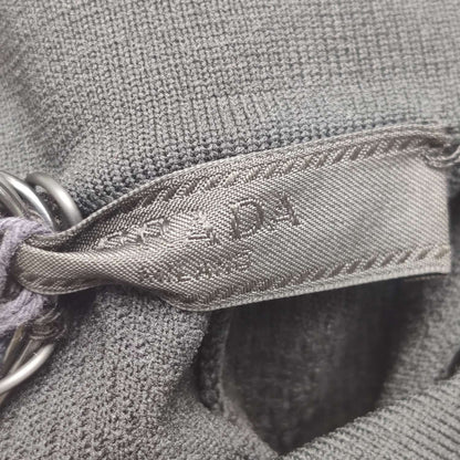 Prada Logo Collar Short-Sleeve T-Shirt M