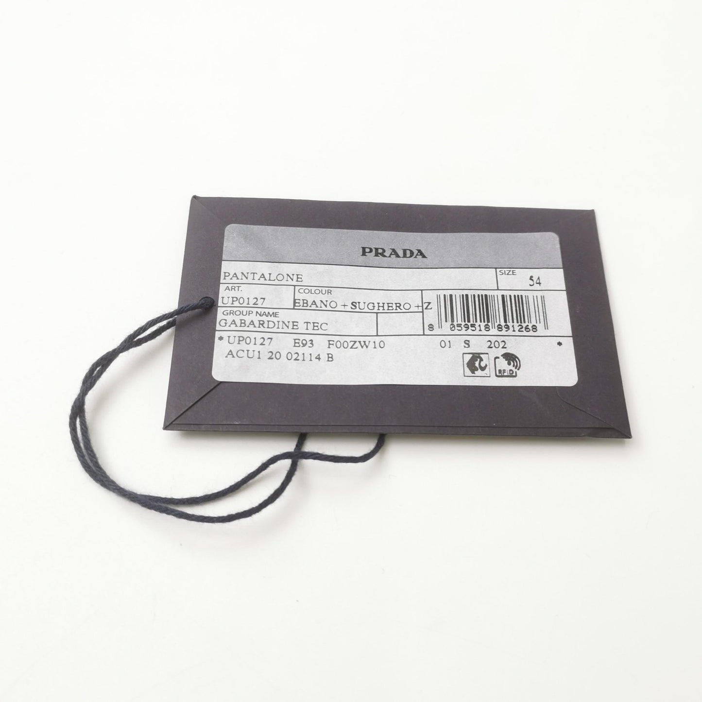 Prada Color-Block Drawstring Trousers XL