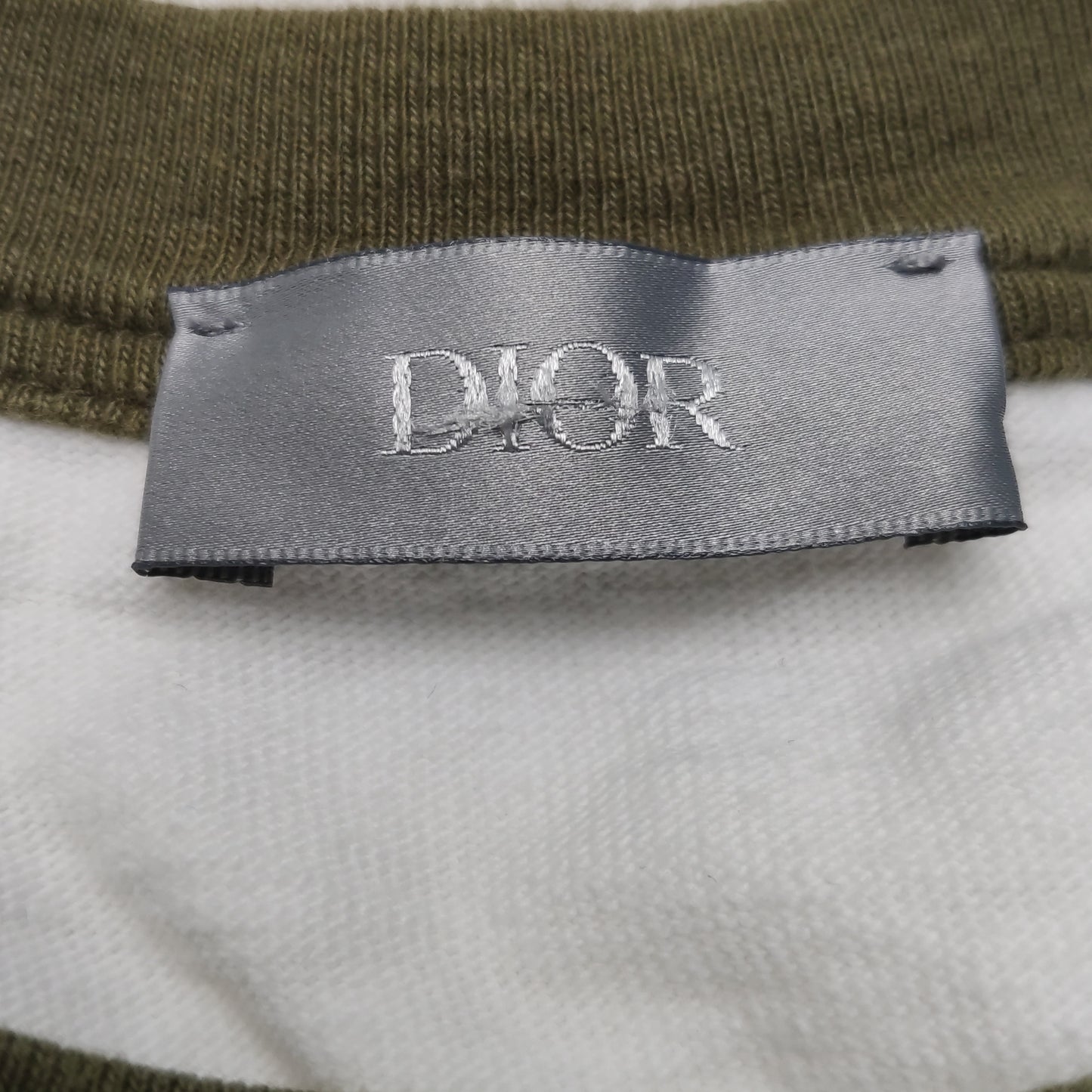 Dior Color-Block Logo Raglan T-Shirt XL