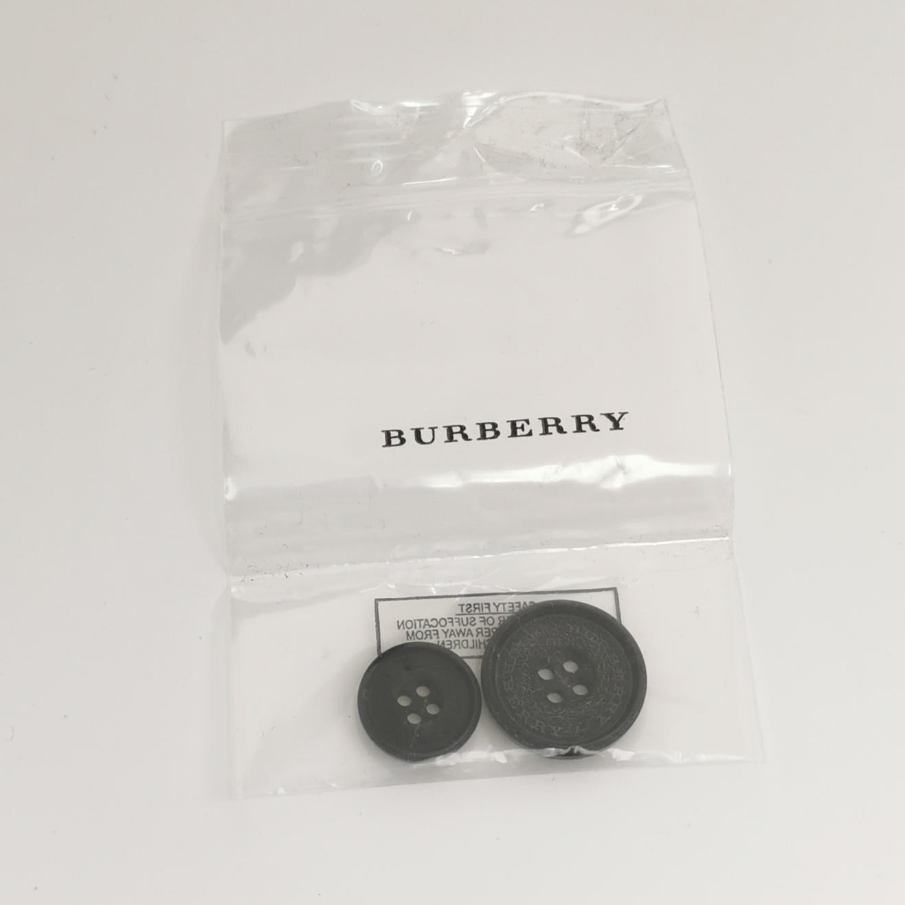 Burberry Wool Single-Breasted Lapel Coat S/46