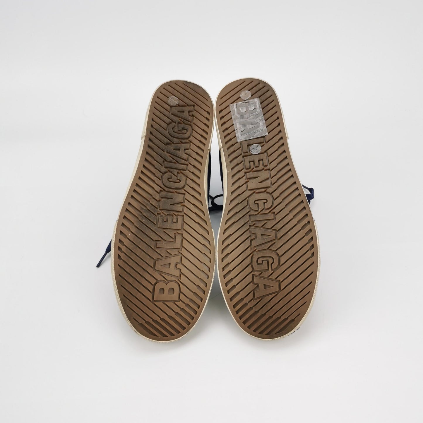 Balenciaga Distressed Canvas High-Top Casual Shoes 41