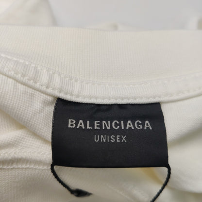 Balenciaga XS Cotton Crew Neck 'CHAMPS' T-Shirt