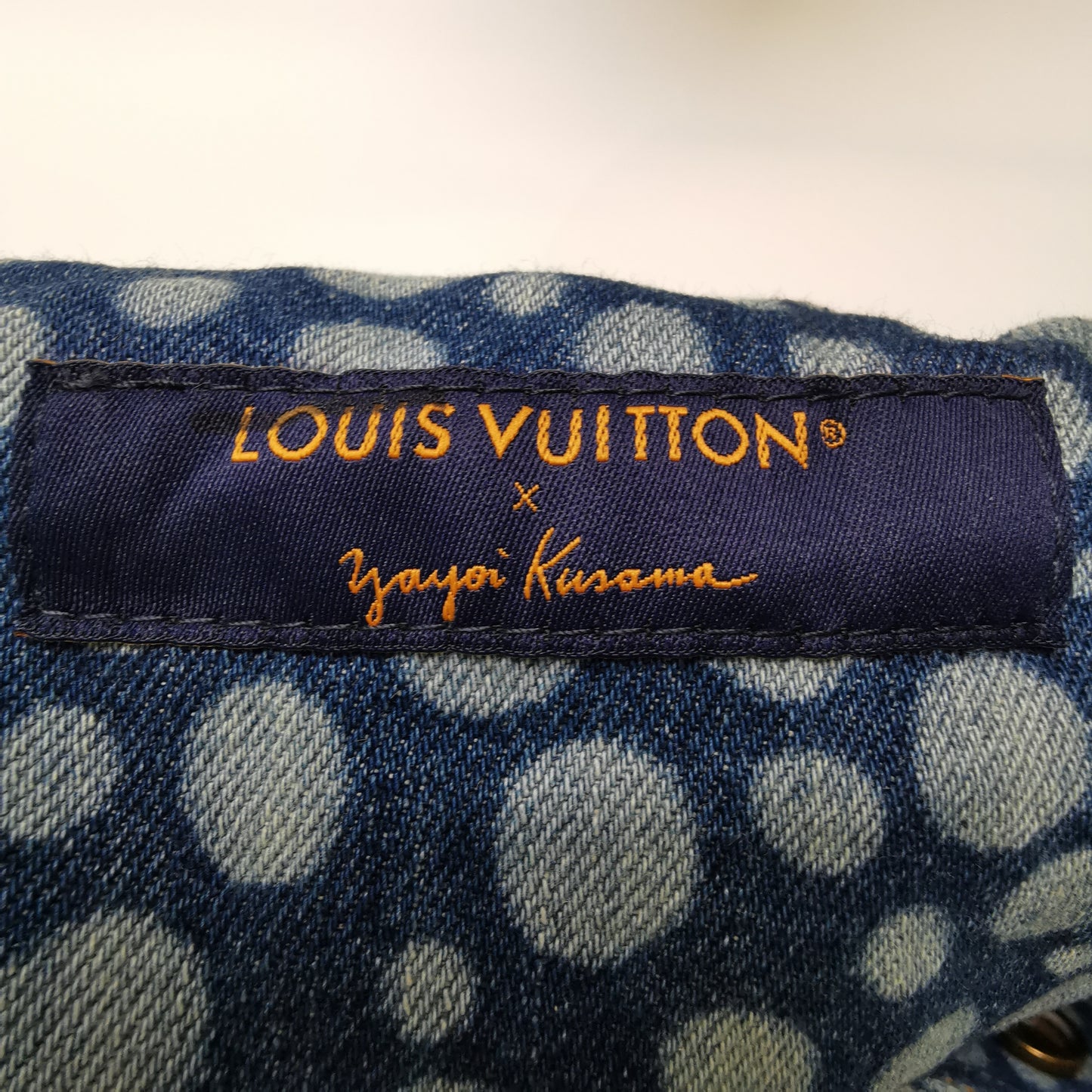 Louis Vuitton YK Infinity Dots Denim Jacket M