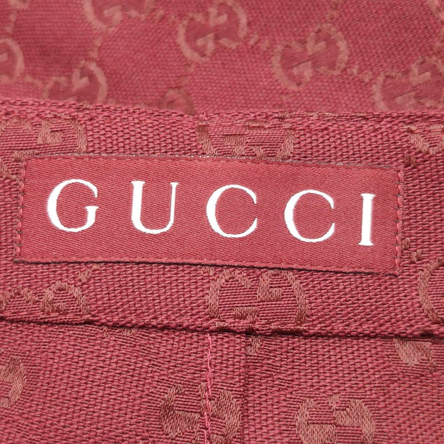 Gucci Cotton Double G Pattern Shorts S/46