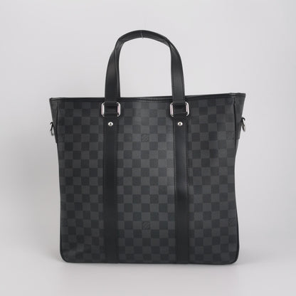 Louis Vuitton Damier Graphite Tadao Crossbody Briefcase