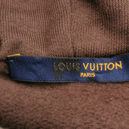 Louis Vuitton Brown Embroidered Bee Hoodie L