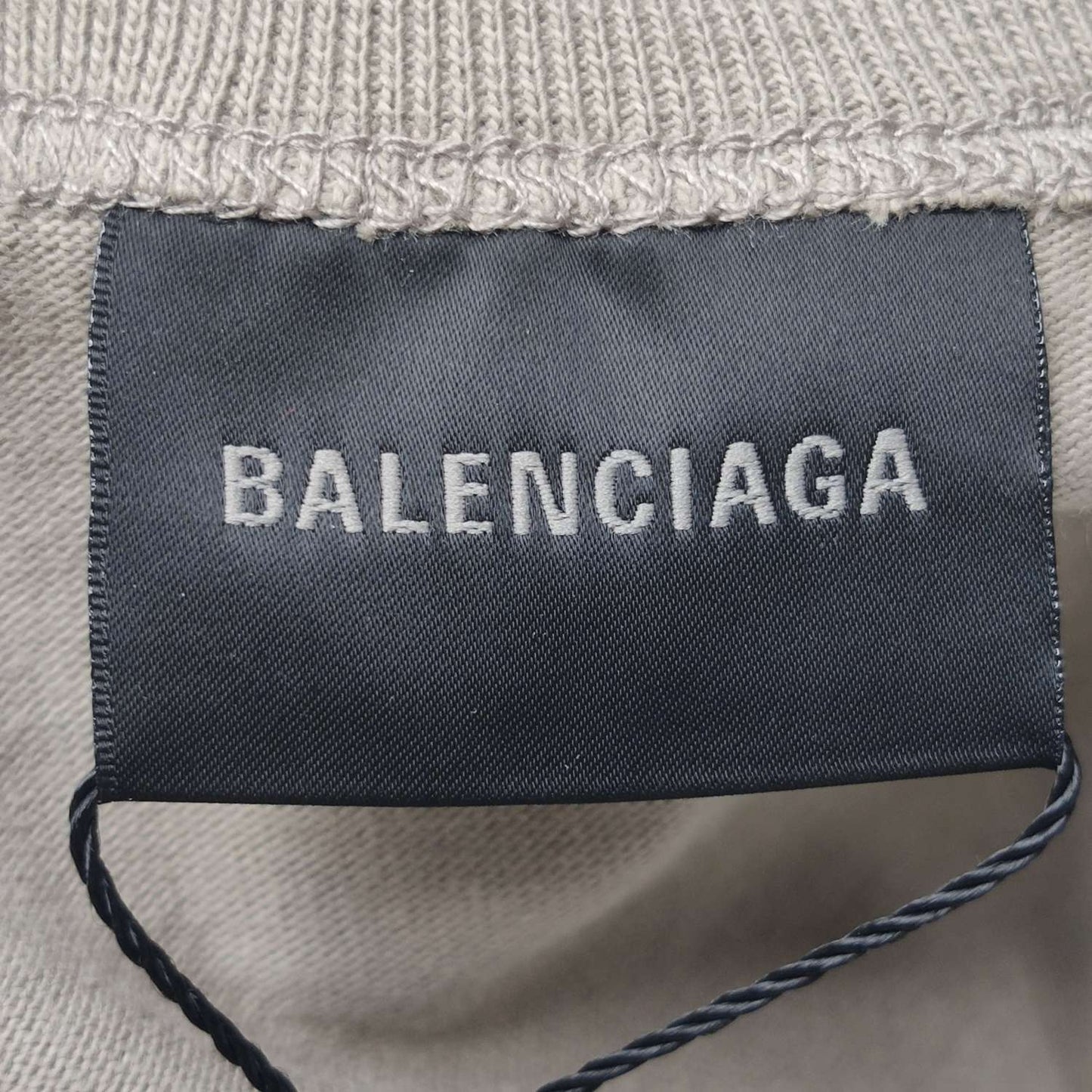 Balenciaga Sleeveless Cotton Logo Tank Top S