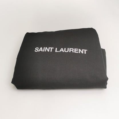 Saint Laurent Wool Single-Breasted Lapel Coat M