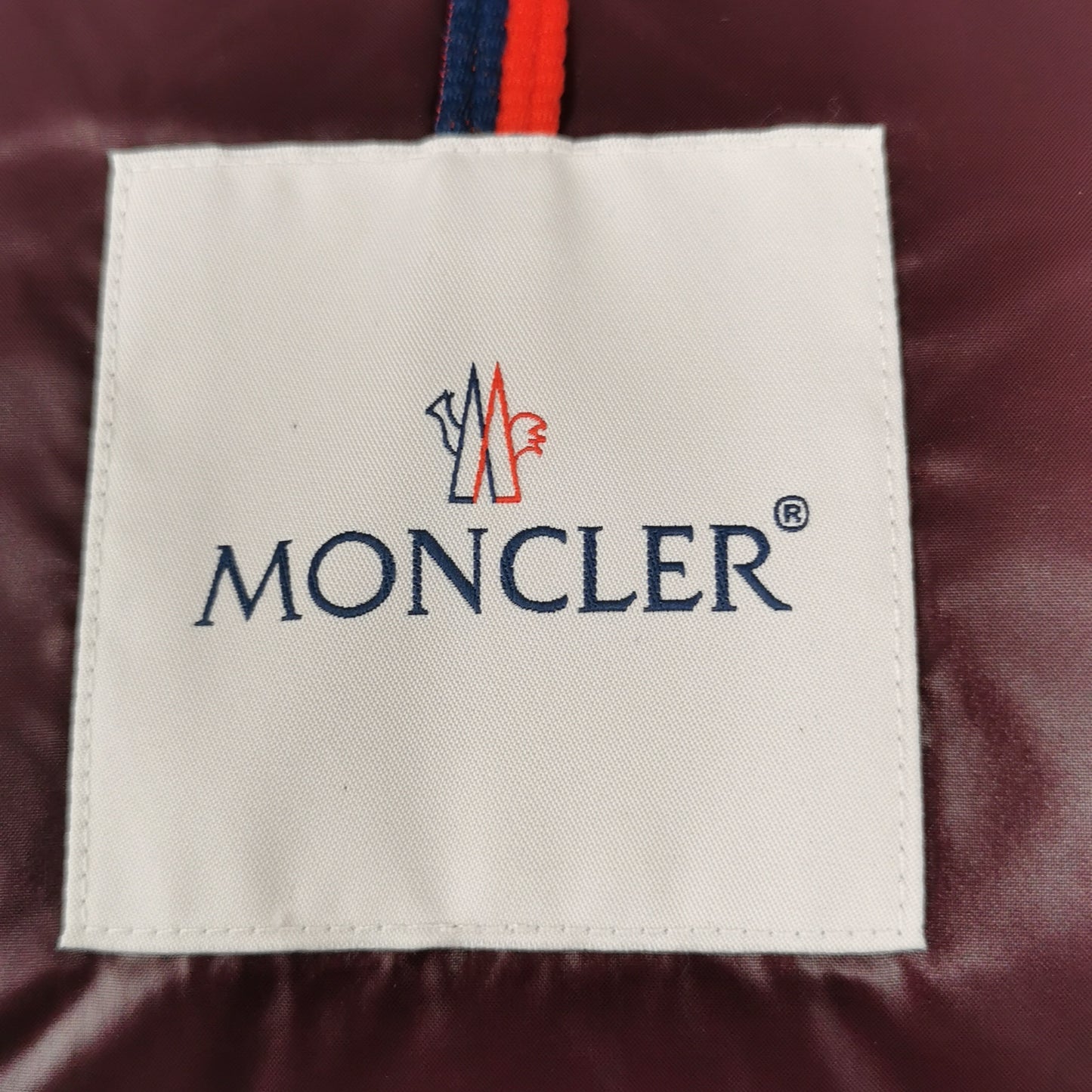 Moncler Blue Quilted Logo Vest Size M
