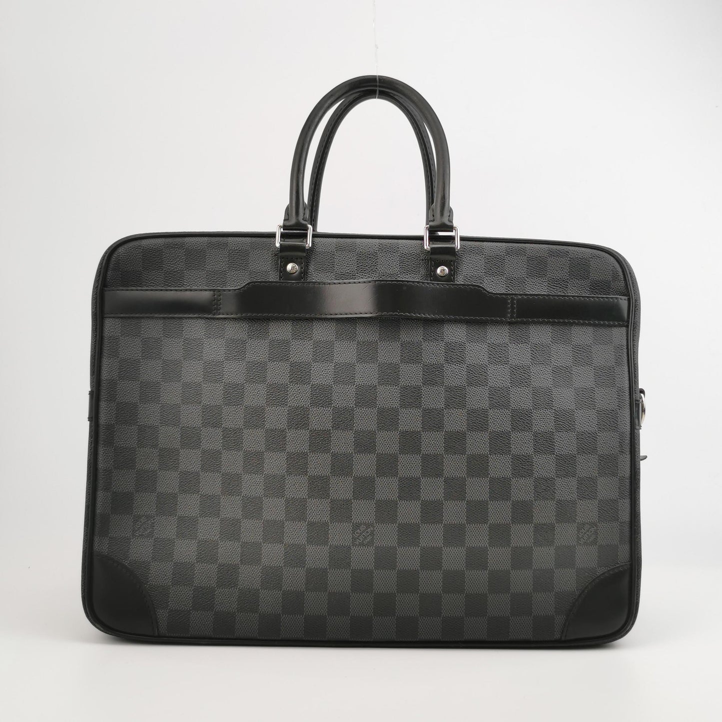 Louis Vuitton Damier Leather Briefcase Crossbody
