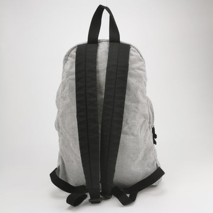 Balenciaga Explorer Gray Logo Leather Backpack