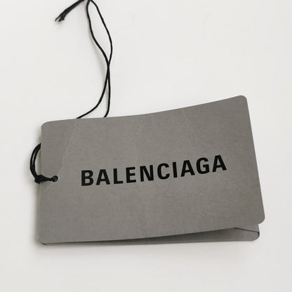 Balenciaga XS Cotton Logo Print Crew Neck T-Shirt
