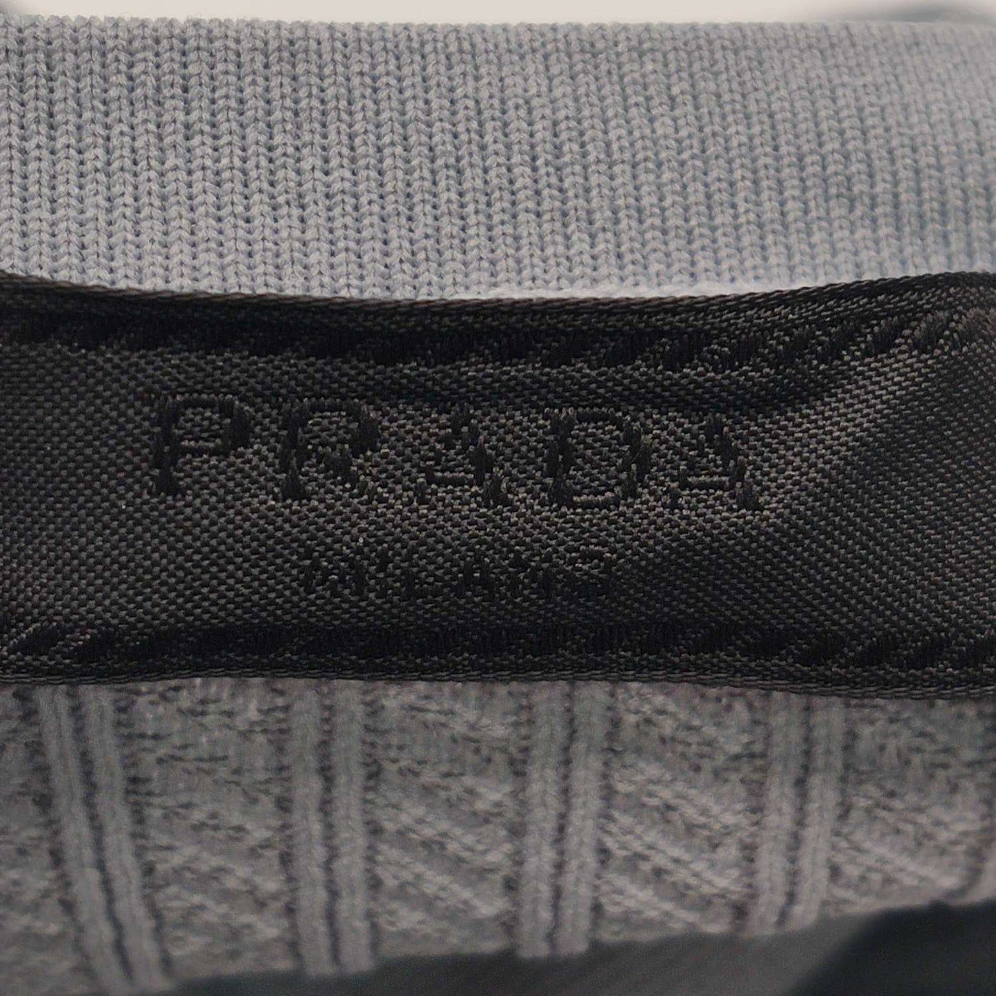 Prada Gray Short-Sleeve T-Shirt XL