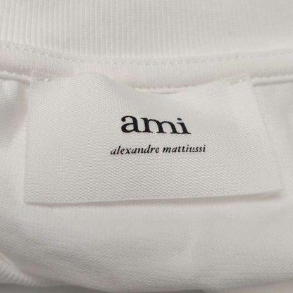 AMI Alexandre Mattiussi White Heart Cotton T-Shirt XXL