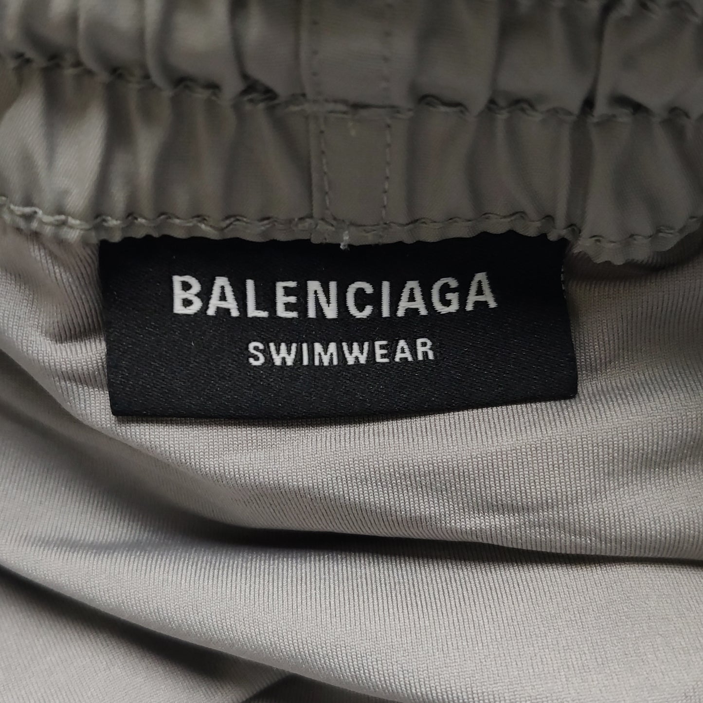 Balenciaga XS Solid Letter Logo Shorts