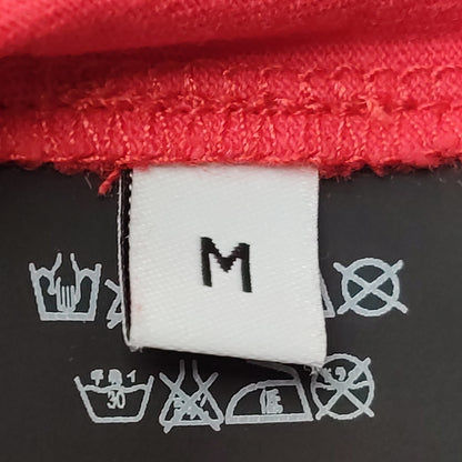 Balenciaga M Size Cotton Logo Crew Neck T-Shirt