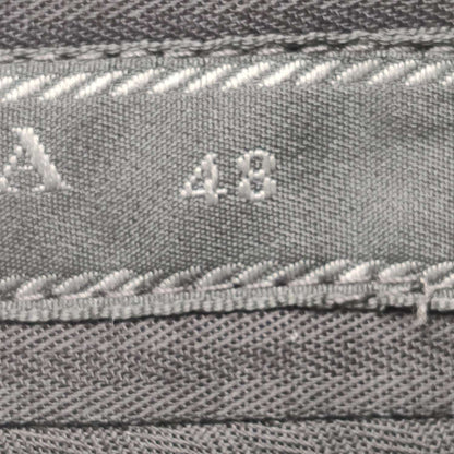Prada Solid Color Buttoned Trousers (Size 48)