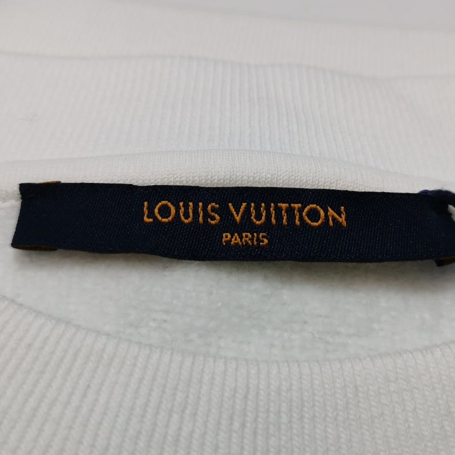 Louis Vuitton Colorful Logo Cotton Crewneck Sweatshirt L