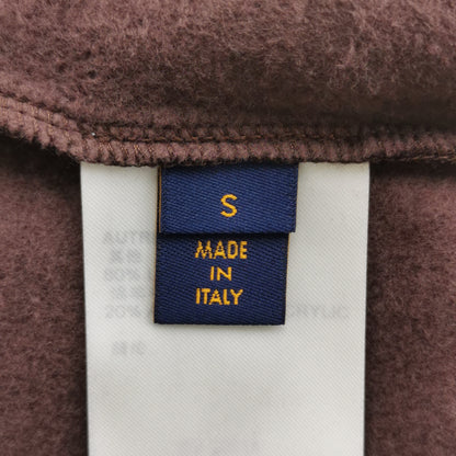 Louis Vuitton Brown Graphic Hoodie S