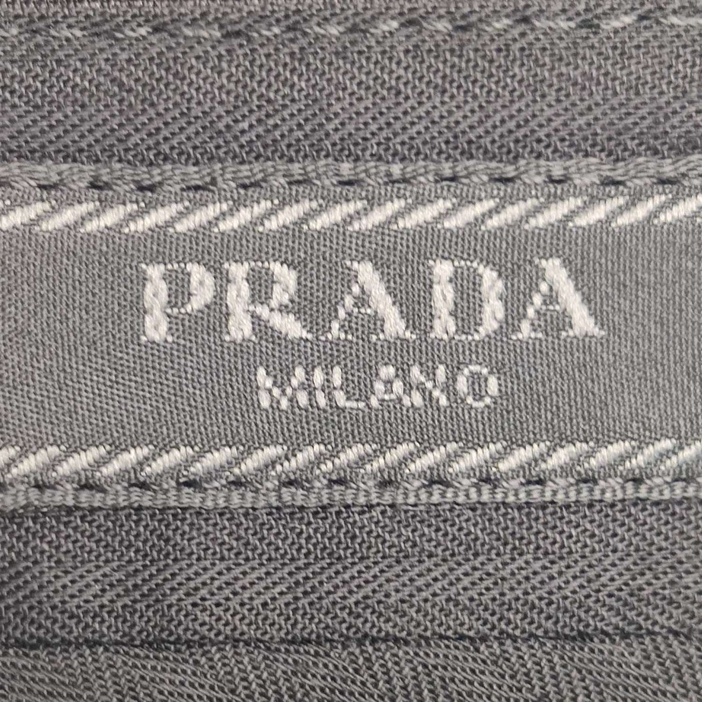 Prada Wool Blend Solid XS Tailored Pants