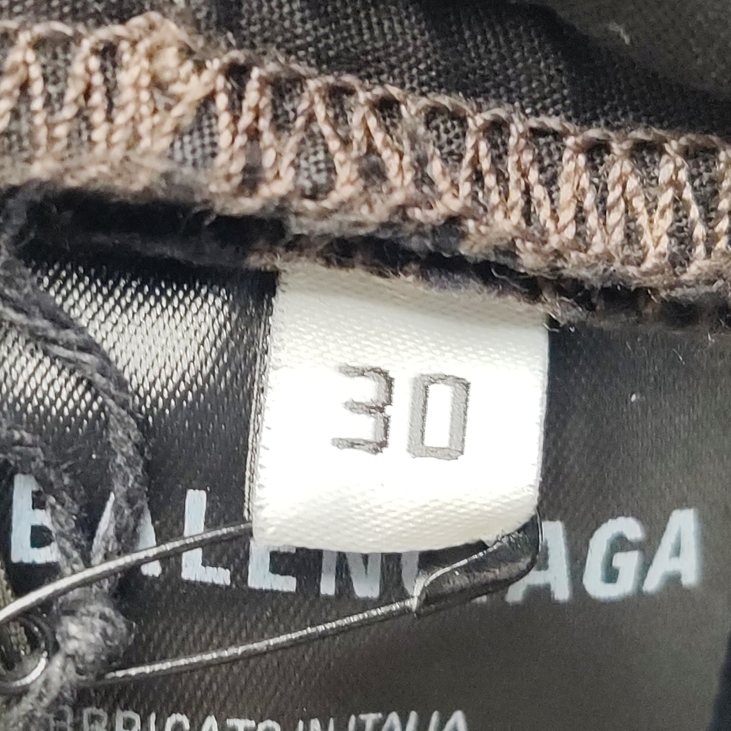 Balenciaga Black High-Waist Straight-Leg Jeans