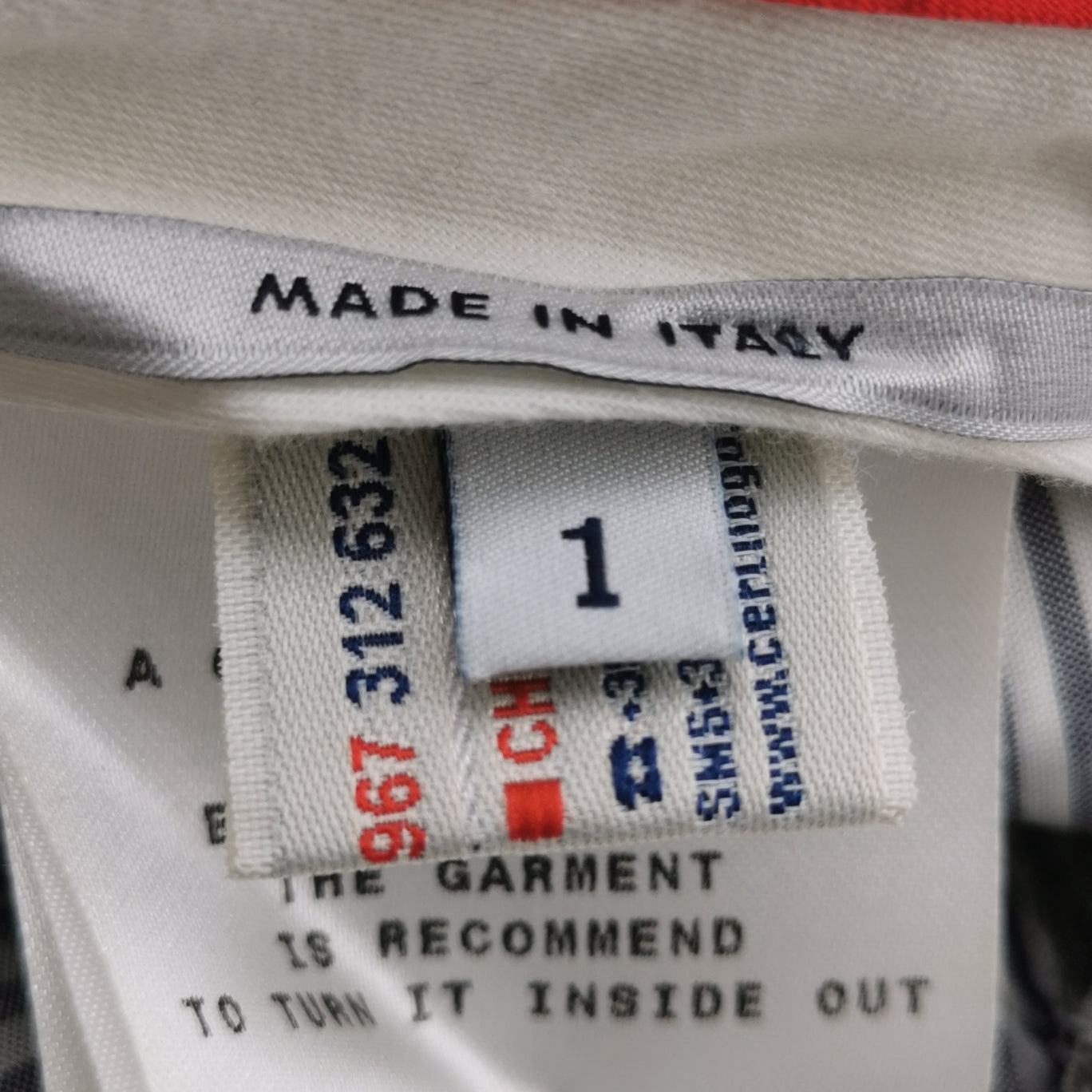 Moncler Wool Blend Plaid Logo Pants XXS/42