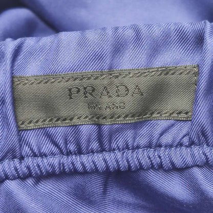 Prada Silk Contrast Stripe Logo Pants (L)