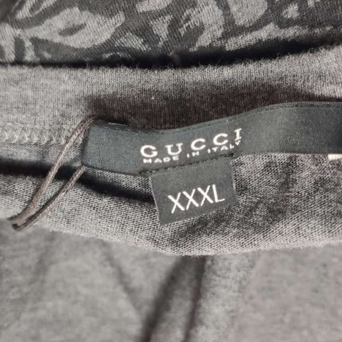 Gucci Cotton Crew Neck Graphic T-Shirt XXXL