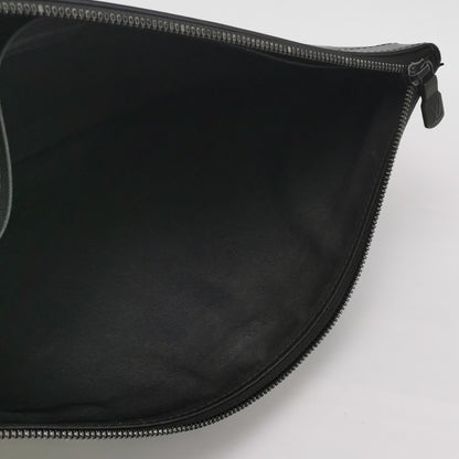 Louis Vuitton Discovery Pochette Black Embossed Clutch