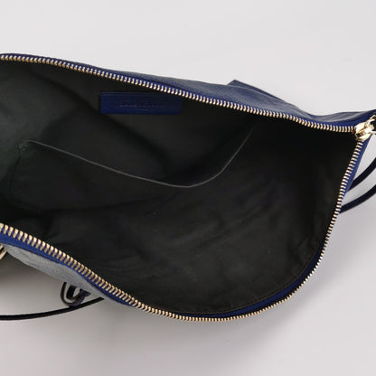 Balenciaga Classic City Lambskin Clutch with Rivets