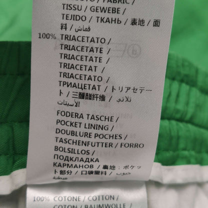 Green Drawstring Waist Casual Shorts