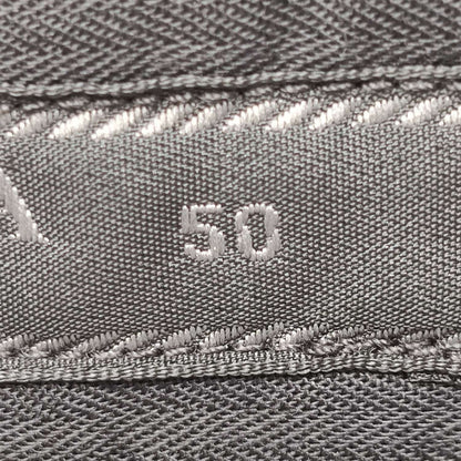 Prada Unused Solid Black Trousers L/50