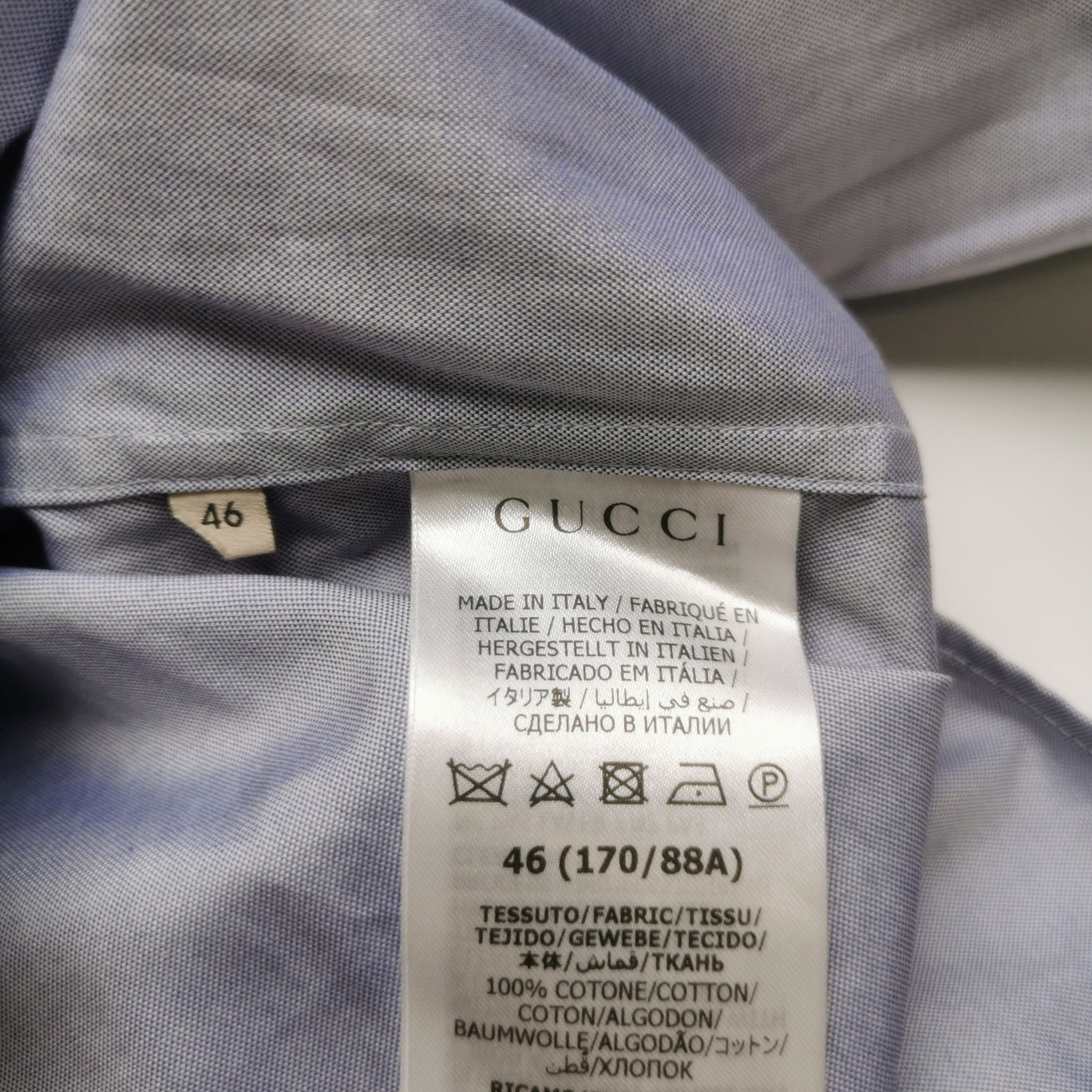 Gucci Adidas Gray Logo Long-Sleeve Shirt
