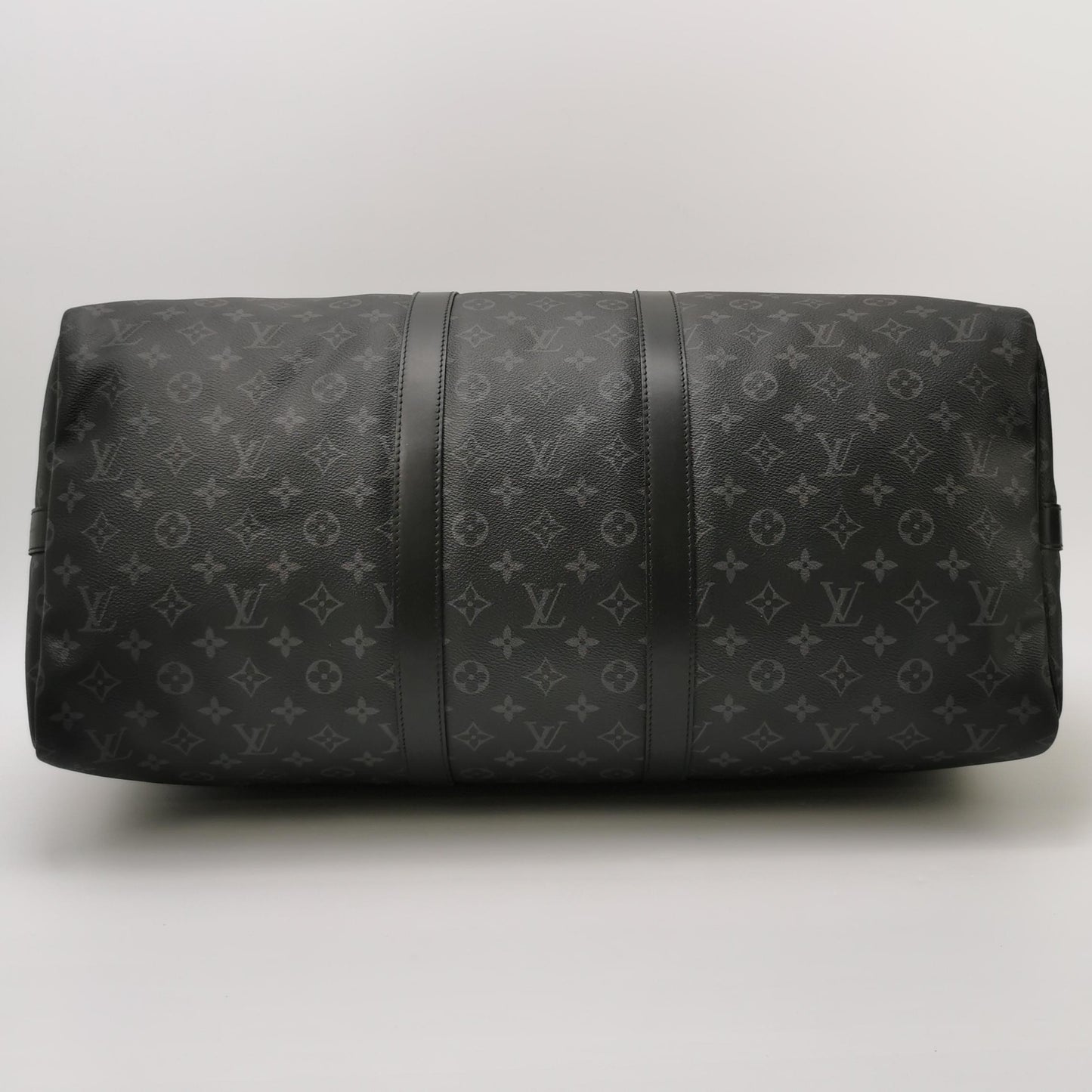 Louis Vuitton Keepall 55 Monogram Leather Duffle Bag