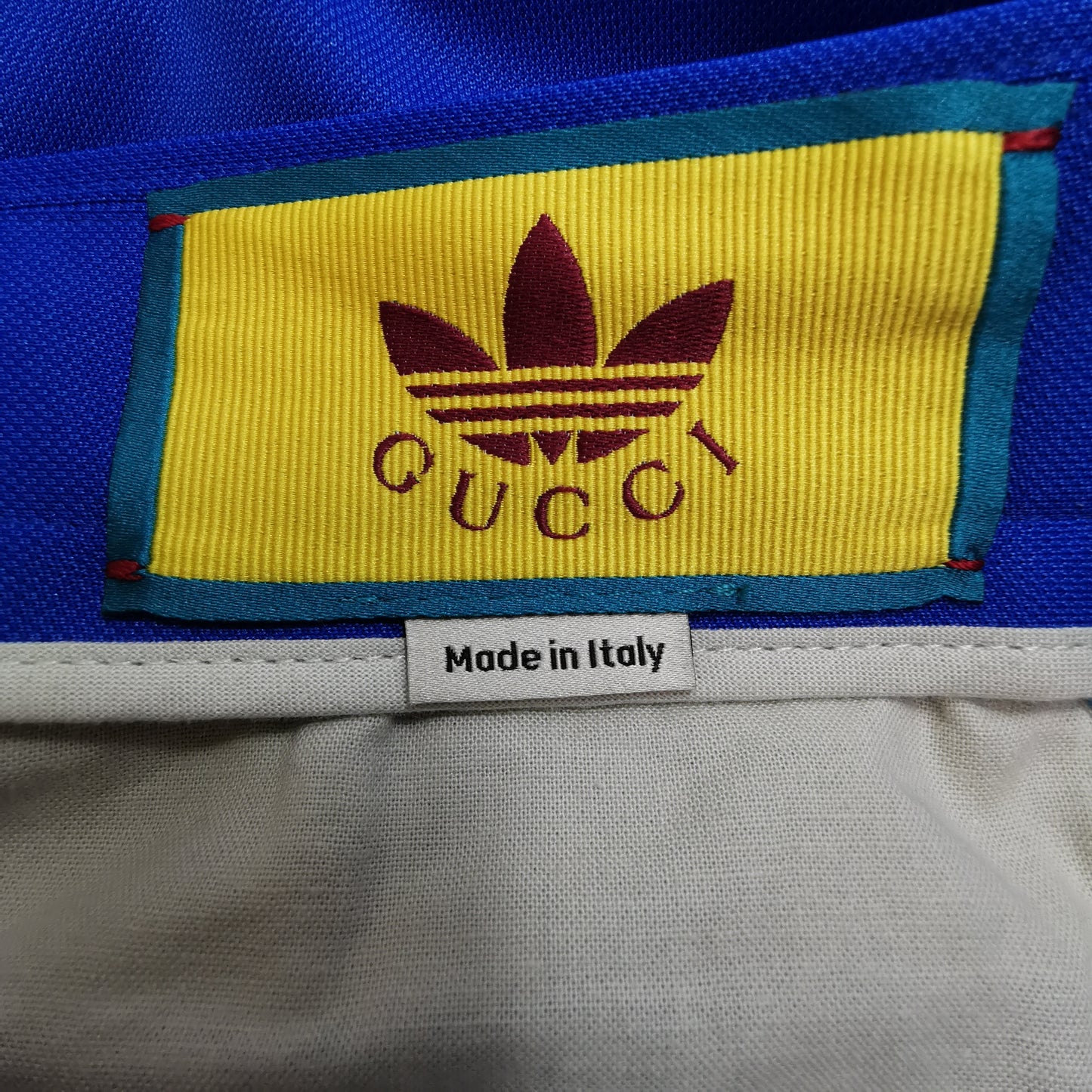 Gucci x Adidas Blue Logo Shorts XL