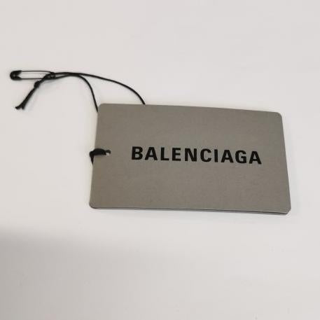 Balenciaga S Black Logo Cotton Hoodie