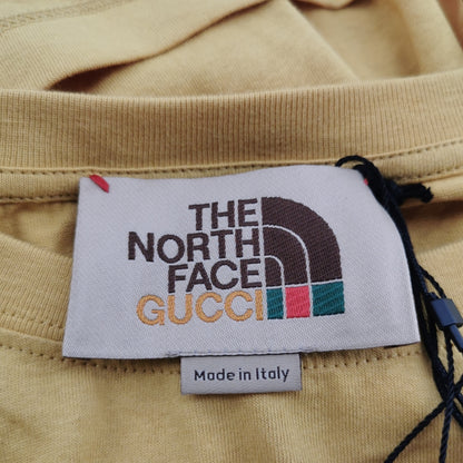 The North Face x Gucci Yellow Logo T-Shirt