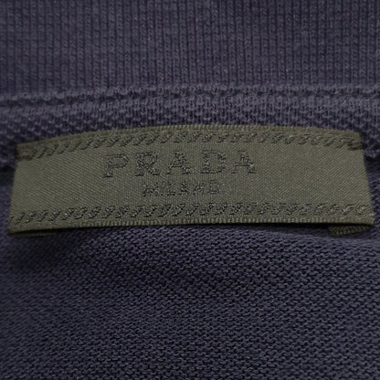 Prada S Size Navy Red Accent Polo Shirt