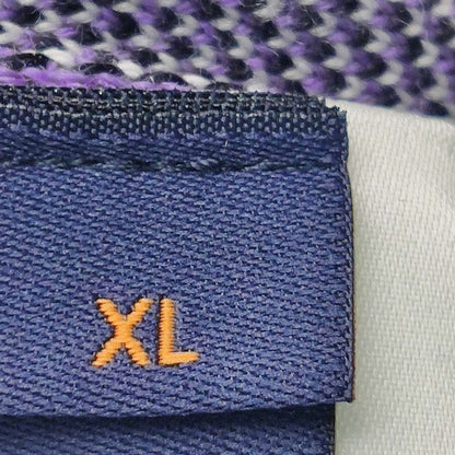 Louis Vuitton Purple Wool Crewneck Sweater XL
