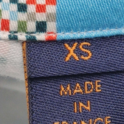 Louis Vuitton Blue Checkered Short-Sleeve Shirt M