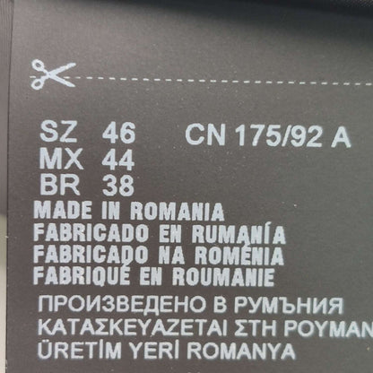 Prada Solid Collar Cotton Knit Shirt S