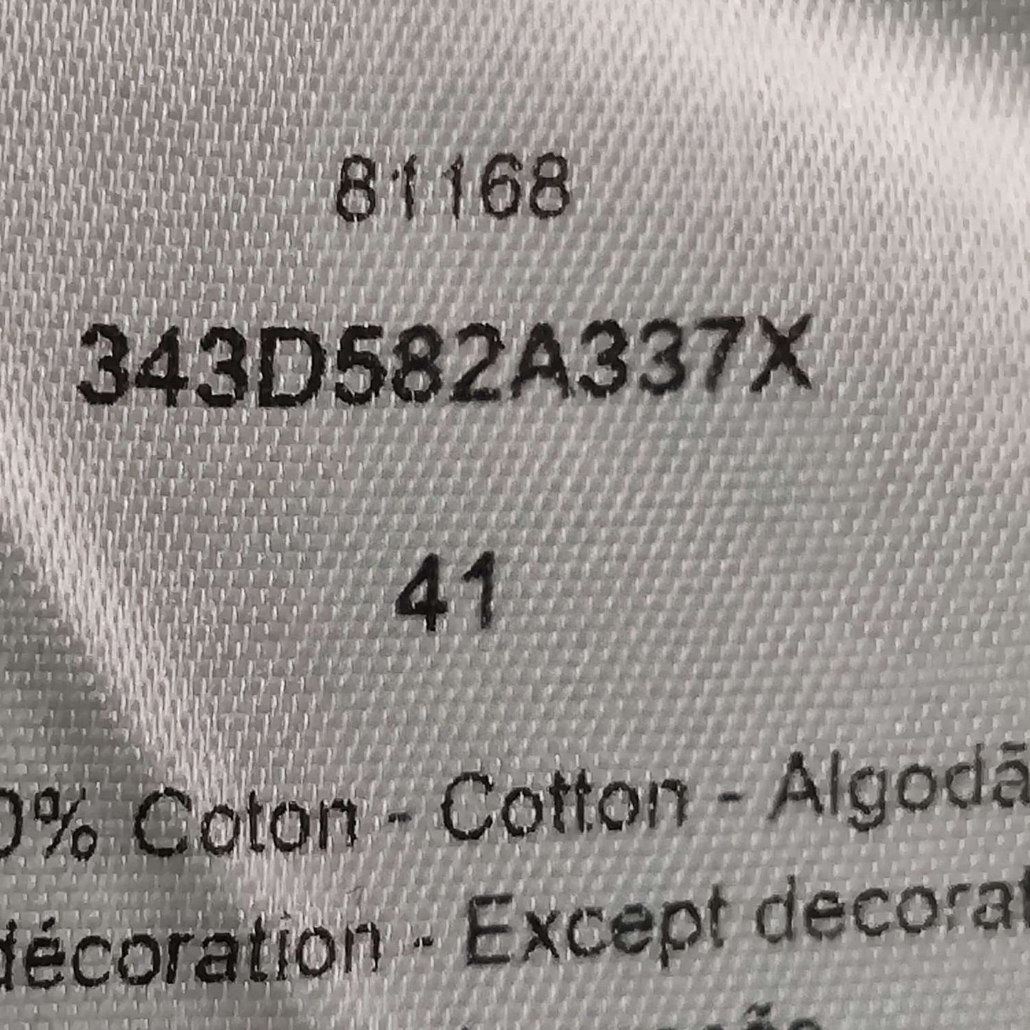 Dior Denim Button-Down Shirt Jacket L/41