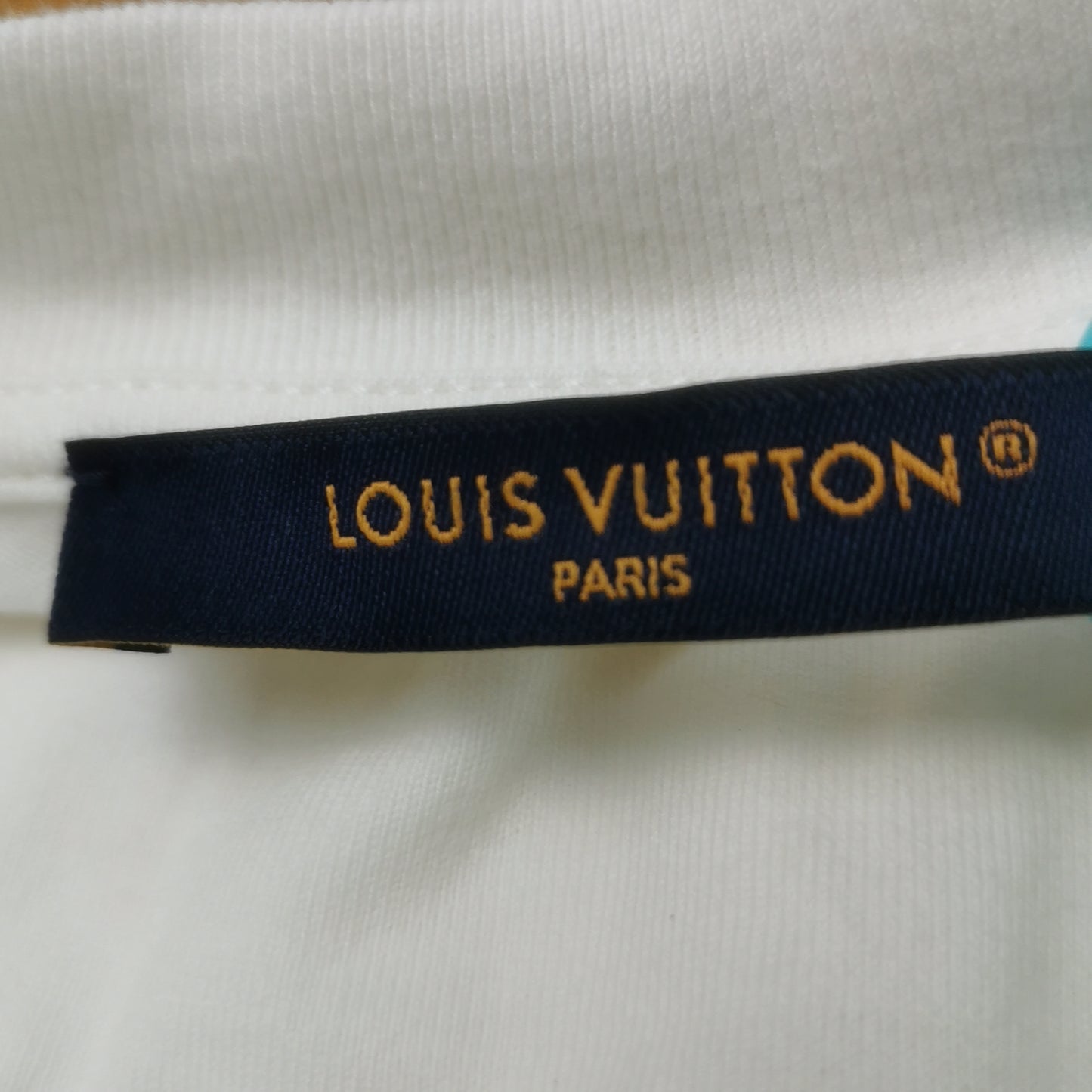 Louis Vuitton XS Cotton Logo Crew Neck T-Shirt