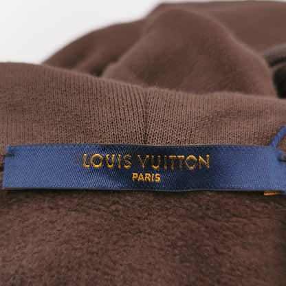Louis Vuitton Brown Embroidered Bee Cotton Hoodie M