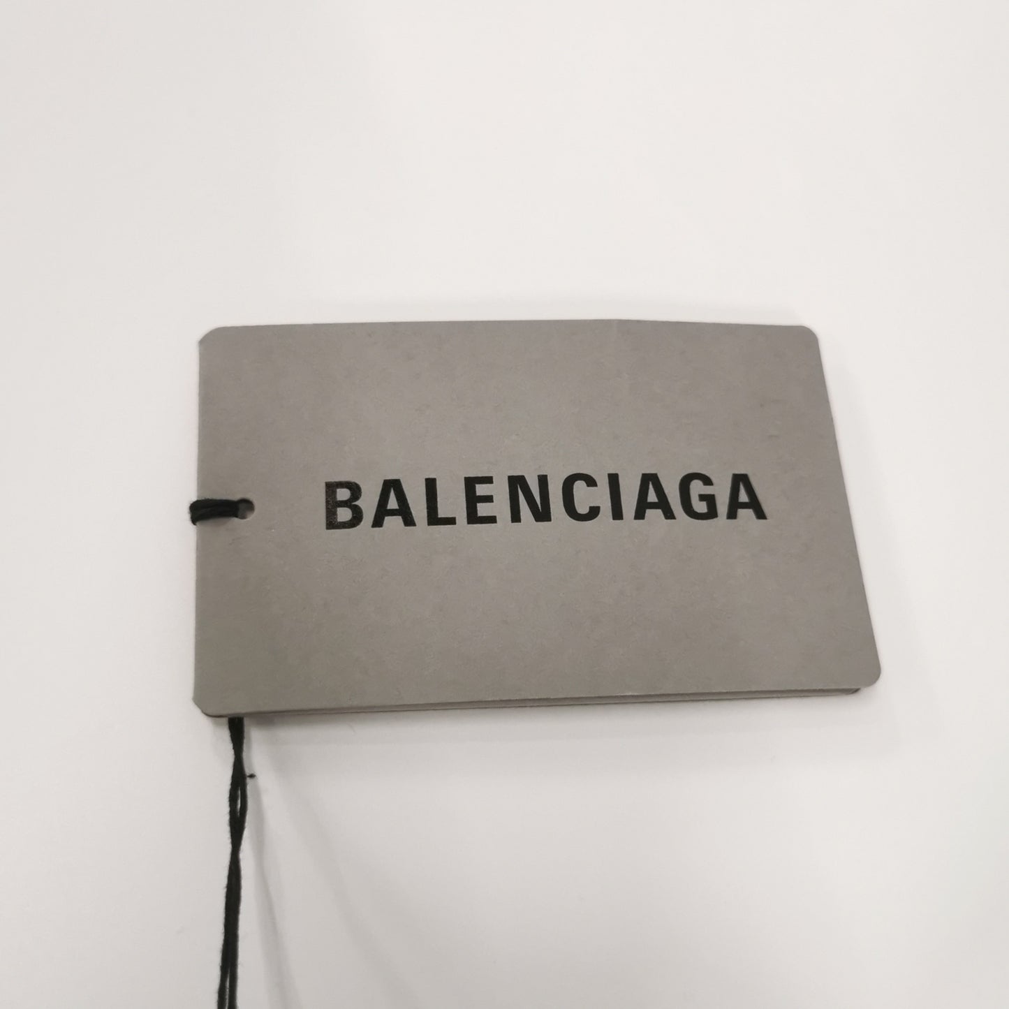 Balenciaga S Cotton Letter Print Crew Neck T-Shirt