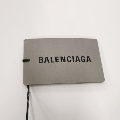Balenciaga S Cotton Letter Print Crew Neck T-Shirt