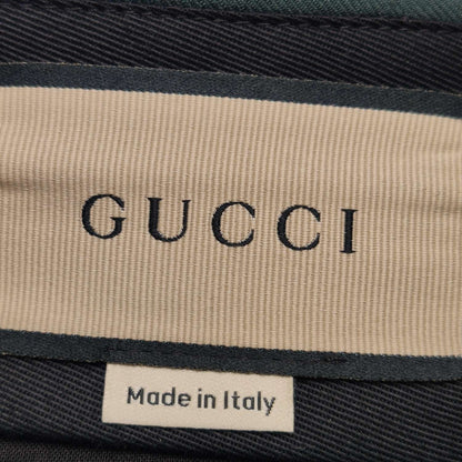 Gucci Wool Mohair Blend Double G Logo Trousers XS