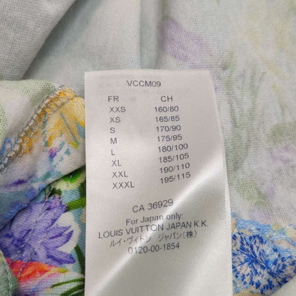Louis Vuitton XL Floral Print Cotton T-Shirt