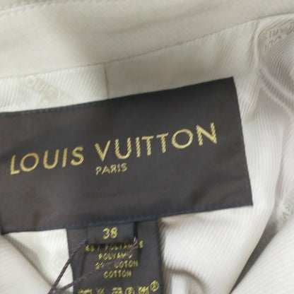 Louis Vuitton M Cotton Solid Stand Collar Coat