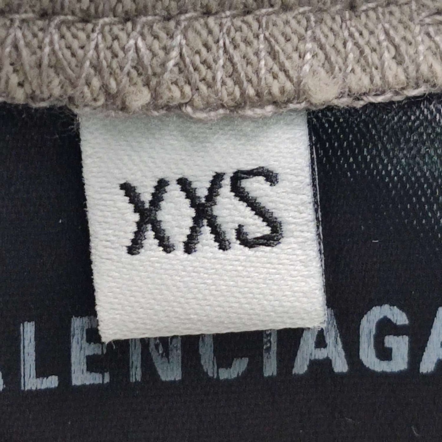 Balenciaga Logo Cotton Tank Top XXS